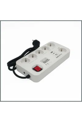Salicru Akım Korumalı Priz 6' lı SPS. SAFE MASTER+ Serisi