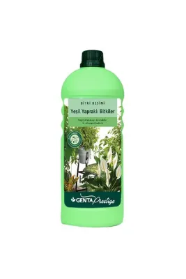 Genta Prestige Yeşil Yapraklı Bitkiler Sıvı Bitki Besini 500 ml – İz Element Katkılı N-P-K Formülü