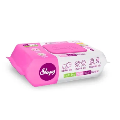 Sleepy Kişisel Bakım Havlusu Floral 25'li