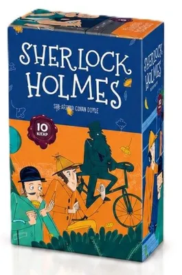 Sherlock Holmes Seti - 10 Kitap Takım - Turuncu Kutulu