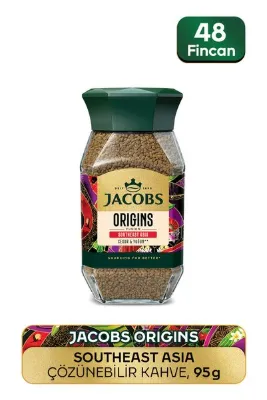 Jacobs Origin Southeast Granül Kahve Cam Kavanoz 95 gr