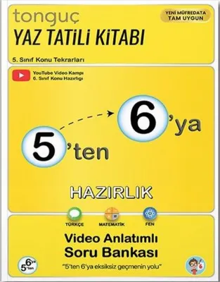 5'ten 6'ya Hazırlık Kitabı