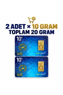Ahlatcı 24 Ayar-20 Gram Külçe Altın