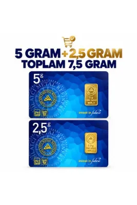 Ahlatcı 24 Ayar - 7.5 Gram Külçe Altın