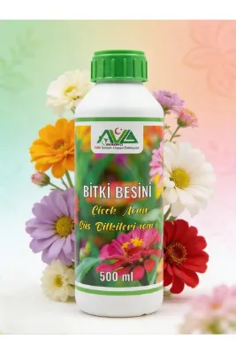 Avagro Tarım Çiçek Açtıran Bitki Besini 500ml Kaliteli - Etkili - Yoğun Delüxe Bitki Vitamini Besleyicisi Gübre
