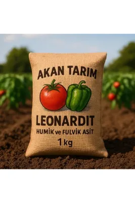 Akan Tarım Leonardit Organik Toprak Düzenleyici | Güçlü Humik ve Fulvik Asit 1 Kg