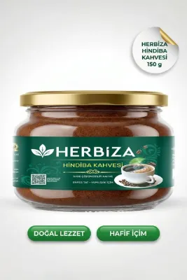 HERBİZA Hindiba Kahvesi 150gr 60 Kullanım %100 Çözünebilir Şekersiz Katkısız