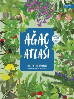 Ağaç Atlası - Dünya Haritası ve Çıkartma Hediyeli