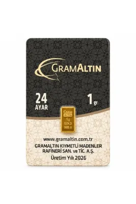 İar 1 gr 24 Ayar 995 Milyem Gram Altın