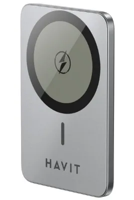 Havit PB5249 MagSafe 15W 3000mAh Ultra İnce 5.8mm Alüminyum Powerbank