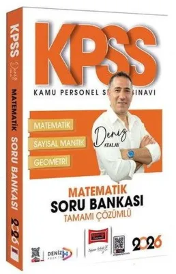 2026 KPSS Genel Yetenek Tamamı Çözümlü Matematik Soru Bankası