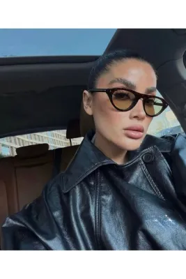 LOOKUP HERA- KADIN GÜNEŞ GÖZLÜĞÜ UV400 KORUMALI LEOPAR SAP NUDE CAM YENİ SEZON KILIF VE SİLME BEZİ HEDİYELİ 55 EKARTMAN