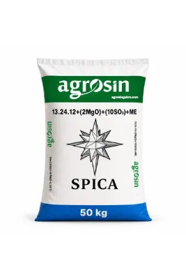 Agrosin Spica 13.24.12+(2MgO)+(10SO3)+ME Granül NPK Taban Gübresi 50 kg