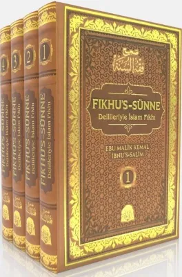 Fıkhu's-Sünne - Termo Deri Kapak - Delilleriyle İslam Fıkhı Seti - 4 Kitap Takım