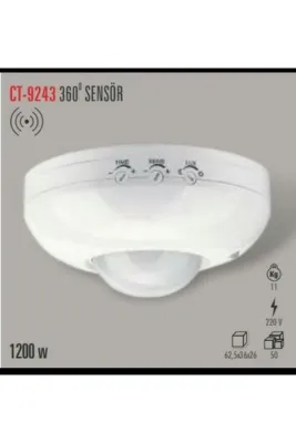 Cata Ct-9243 Tavan Hareket Sensörü 360 Derece