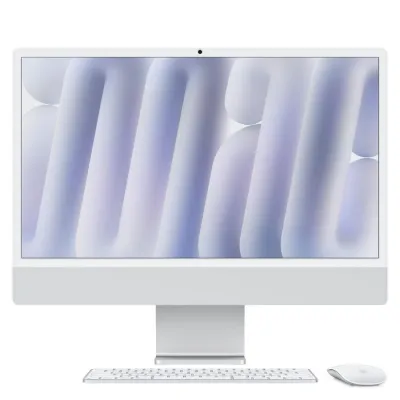 Apple iMac Retina 4.5K M6 Çip 12 Çekirdekli CPU 12 Çekirdekli GPU 16GB Bellek 256GB SSD Gümüş