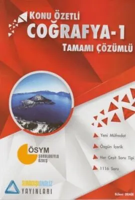 Sıradışı Analiz Yayınları Coğrafya 1 Tamamı Çözümlü Konu Özetli Soru Bankası