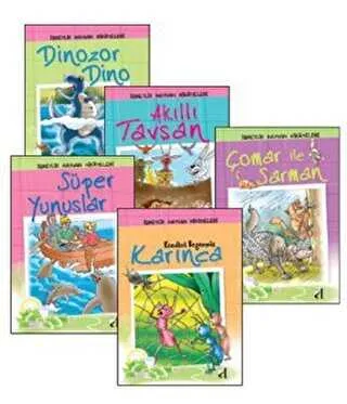 İbretlik Hayvan Hikayeleri 5 Kitap Takım