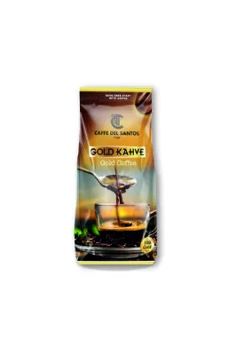 CAFFE DEL SANTOS Gold Kahve 500 Gr Gold Coffee – Yoğun Aromalı ve Dengeli İçimli Kahve – Ev, Ofis, Kafe, Kıraathane ve İşletmeler İçin Ekonomik Kahve