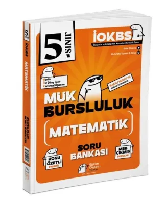 5. Sınıf MÜK İOKBS Bursluluk Matematik Fasikül Soru Bankası