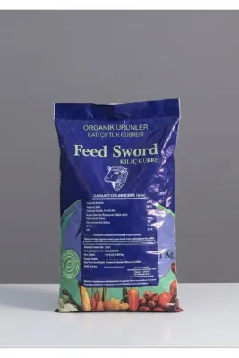 FEED SWORD 1 Kg Isıl Işlem Görmüş Yanmış Elenmiş Koyun Gübresi Organik Doğal Katı Çiftlik Gübresi