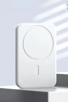 ThenTech 5000mAh Kablosuz Şarj Magsafe Özellikli Telefonlara Uygun Telefon Arkasına Mıknatıslı Powerbank