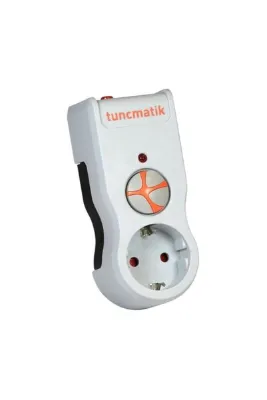 Tunçmatik Beyaz Tekli Akım Korumalı Priz Tsk5078
