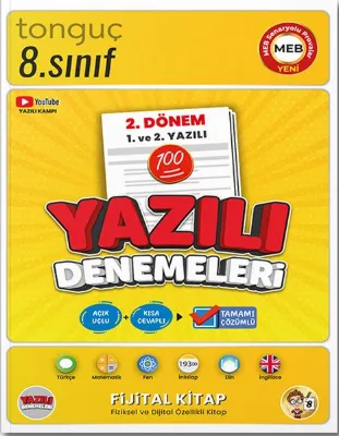 8. Sınıf Yazılı Denemeleri 2. Dönem 1 ve 2. Yazılı