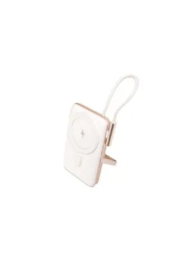 Ttec ReCharger Pro M LCD 10.000mAh MagSafe Uyumlu PD 20W USB-C Dahili Kablolu Stantlı Hızlı Şarj Aleti