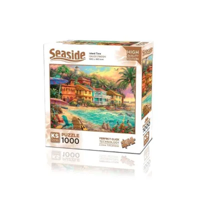 Ks Games Puzzle 1000 Parça Island Time