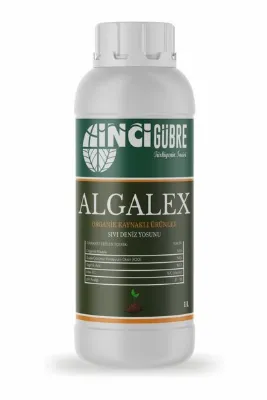 İnci Gübre Algalex Sıvı Deniz Yosunu 1 Litre - Geliştirici, Yoğun Çiçeklendirici ve Meyve İçin