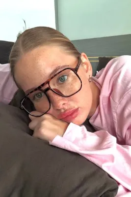 REN EYEWEAR JASE Leopar KARE Çerçeve Popüler Şeffaf Ekran Gözlüğü