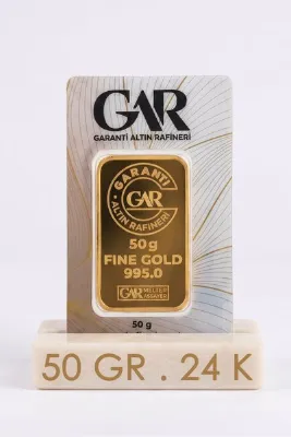 ANTICOGOLD 50 Gram Külçe Altın 24K