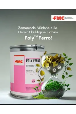 FMC FOLLY FERRO ŞELATLI DEMİR GÜBRESİ EDDHA 25KG
