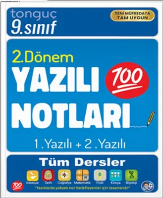 9. Sınıf Yazılı Notları 2. Dönem 1 ve 2. Yazılı