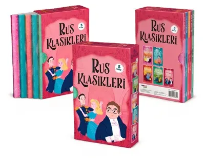 Rus Klasikleri Seti - 5 Kitap Takım - Kutulu