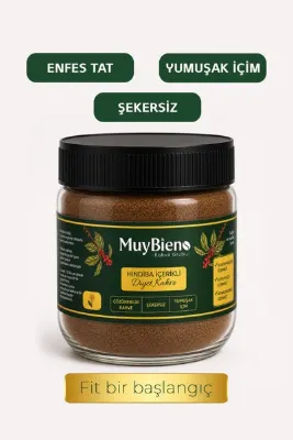 Mb Muybien Kahve grubu Hindiba Diyet Kahve 1 AYLIK-(60 KULLANIM) 150 gr Kavanoz Seri