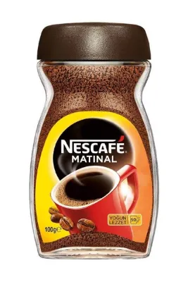 Nescafe matinal kahve 100 Gr yoğun lezzet
