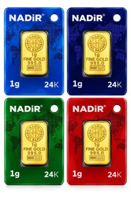 Tuğrul Kuyumculuk 4 Adet 1 Gr 24 Ayar Gram Altın