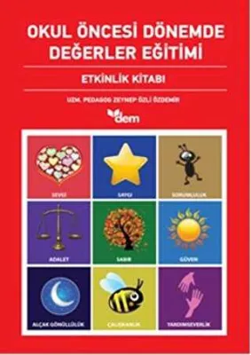 Okul Öncesi Dönemde Değerler Eğitimi Etkinlik Dosyası - Etkinlik Kitabı 2 Kitap Takım