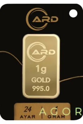 ARD Agr Gold 1 Gr 24 Ayar Külçe Altın 995