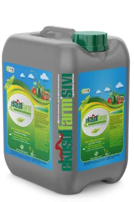 EkosolFarm Sıvı Solucan Gübresi 20 Litre Organik Konsantre Gübre Bitki Besleyici