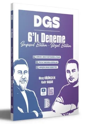 2026 DGS 6'lı Deneme Sayısal Bölüm - Sözel Bölüm