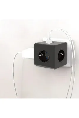 Protonust Termal Akım Korumalı Isıya Dayanıklı 3'lü Duvar Tipi Priz 3 X Usb