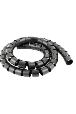 OEM Kablo Askıları Kablo Kanalı Spiral kablo toplayıcı Çapı 20mm Siyah 1.5m