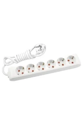 VİKO Multi-let 6'lı Topraklı Çocuk Korumalı Grup Priz-5 Metre