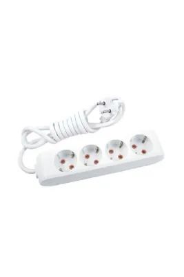 VİKO 16425 Multi-Let Topraklı Priz 3 m 4'lü