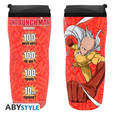 Abystyle One Punch Man Seyahat Kupası 355 ml