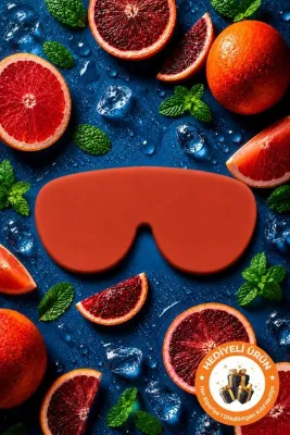 Pureloop Orijinal Çantada Yer Kaplamayan Süper Esnek Katlanabilir Güneş Gözlüğü ve Numaralı Gözlük İçin Taşıma Koruma Saklama Kutusu Çizilmelere Karşı Koruyucu Premium Silikon Gözlük Kılıfı - Kiremit