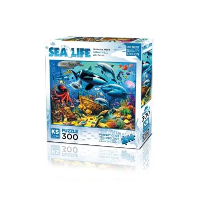 Ks Games Puzzle 300 Parça Under Sea World